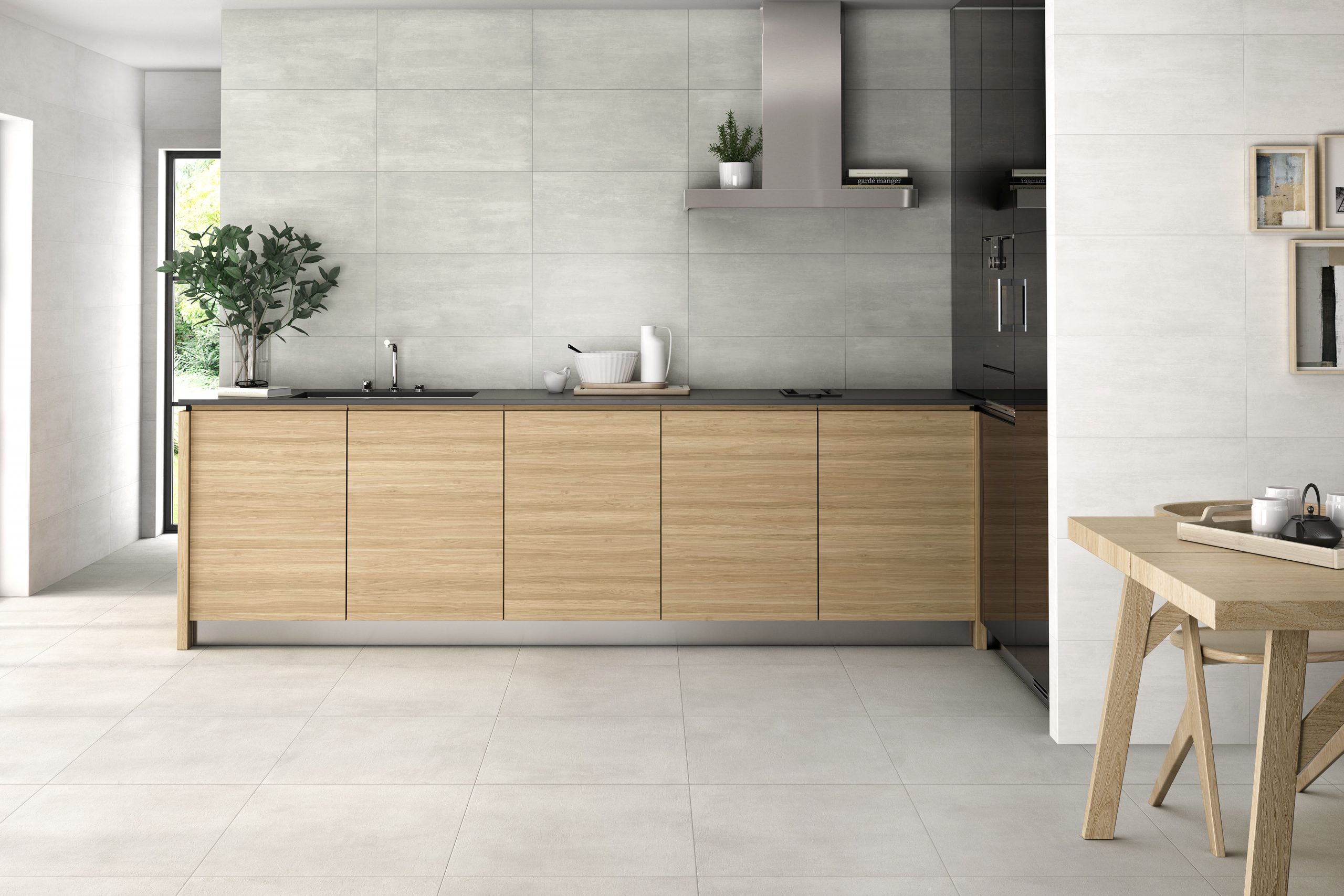 Tile and floor trends for kitchens with HDC Porcelain Tiles